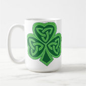 Mug Shamrock celtique de noeud (Gauche)