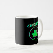 Mug Shamrock Clover Leaf Irlande Irish St Patrick's (Devant droit)