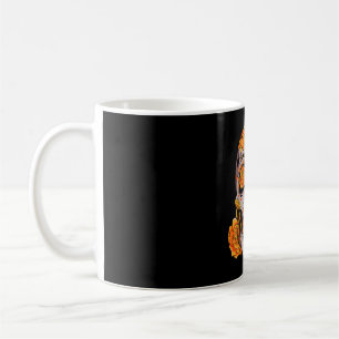 Mug Shamrock Crâne à sucre avec Leopard Turban St