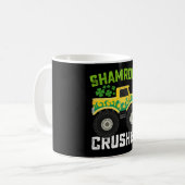 Mug Shamrock Croiseur Monster Camion St Patrick's Day (Devant gauche)