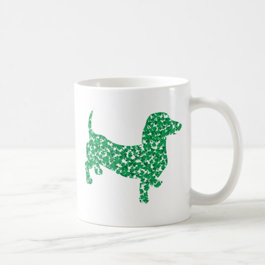 Mug Shamrock Dachshund (Droite)