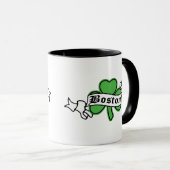Mug Shamrock de Boston (Devant droit)