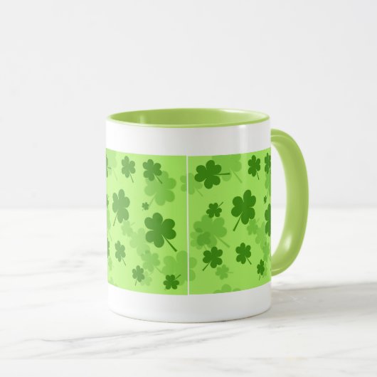 Mug Shamrock de la Saint Patrick (Devant droit)