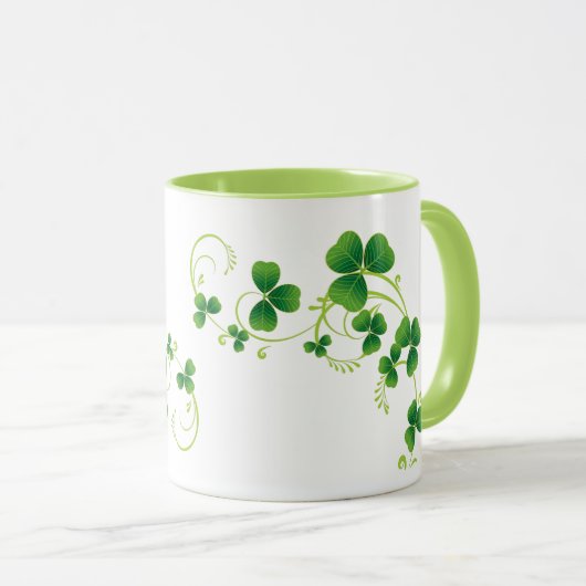 Mug Shamrock de la Saint Patrick (Devant droit)