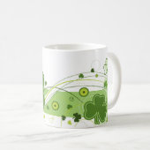Mug Shamrock de la Saint Patrick - 11 oz (Devant droit)