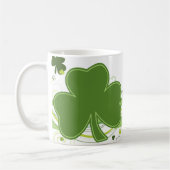 Mug Shamrock de la Saint Patrick - 11 oz (Gauche)