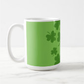 Mug Shamrock de la Saint Patrick Motif Clover (Gauche)