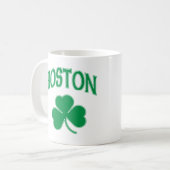 Mug Shamrock d'Irlandais de Boston (Devant gauche)