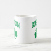 Mug Shamrock d'Irlandais de Boston (Centre)