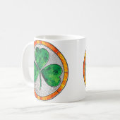 Mug Shamrock en verre (Devant gauche)