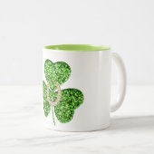 Mug shamrock Et Horseshoe (Devant droit)