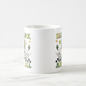 Mug Shamrock et rouleau - Clover de squelette (Centre)