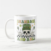 Mug Shamrock et rouleau - Clover de squelette (Gauche)