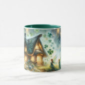 Mug Shamrock Fairy Cottage Glow (Centre)