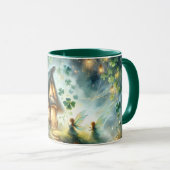 Mug Shamrock Fairy Cottage Glow (Devant droit)