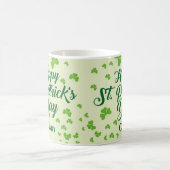 Mug shamrock Jour de la Saint Patrick heureux (Centre)