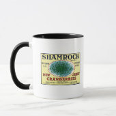 Mug Shamrock Marque Cranberry Étiquette (Gauche)
