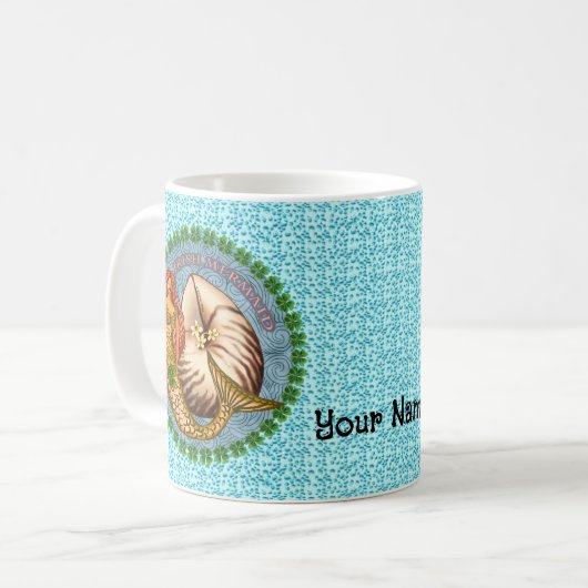 Mug Shamrock Mermaid (Devant gauche)