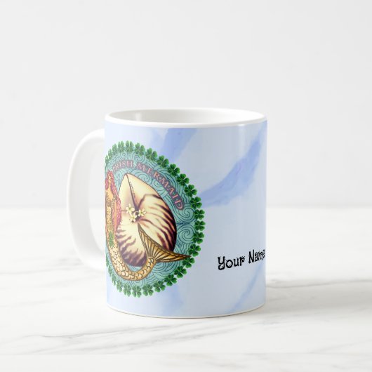 Mug Shamrock Mermaid (Devant gauche)