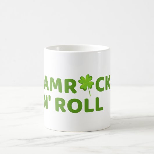 Mug Shamrock n Roll St. Patrick Day (Centre)