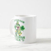 Mug Shamrock O'saurus Rex | Saint Patrick's Day (Devant gauche)