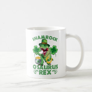 Mug Shamrock O'saurus Rex Saint Patrick's Day