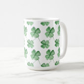 Mug shamrock pour la Saint Patrick (Devant droit)