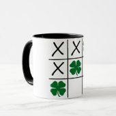 Mug Shamrock Tic Tac Toe (Devant gauche)