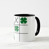 Mug Shamrock Tic Tac Toe (Devant droit)