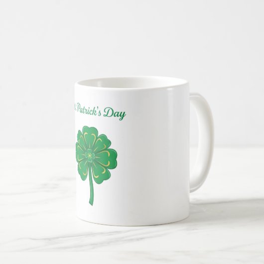 Mug Shamrock unique (Devant droit)