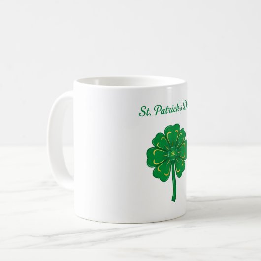 Mug Shamrock unique (Devant gauche)