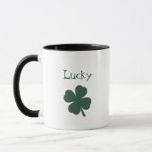 Mug Shamrock vert de la Saint-Patrick (Gauche)