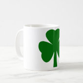 Mug Shamrock Vert foncé Le MUSÉE Zazzle Cadeaux (Devant gauche)