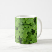 Mug Shamrock vert frais, veine de St. Patricks (Devant droit)