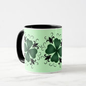 Mug Shamrock victorien chic (Devant gauche)
