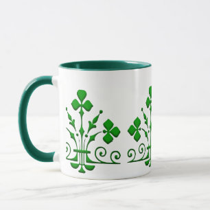 Mug Shamrock Vintage Icon Art