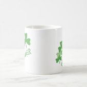 Mug Shamrocks de batteur décrit vert (Centre)
