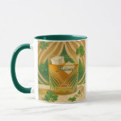 Mug Shamrocks Irish Whiskey Tumbler "Sláinte!" (Gauche)