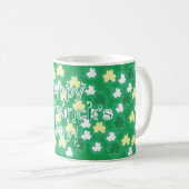 Mug Shamrocks le jour de St Patrick (Devant droit)