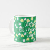 Mug Shamrocks le jour de St Patrick (Devant gauche)