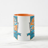 Mug Shane lettre S crête orange nom signifiant muqueus (Centre)