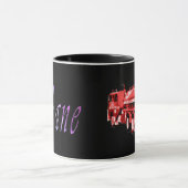 Mug Shane Nom With Fire Engine (Centre)