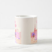 Mug Shanghai Chine Pastel Voyage Art (Centre)