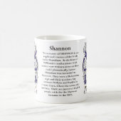 Mug Shannon, l'origine, signification et la crête (Centre)