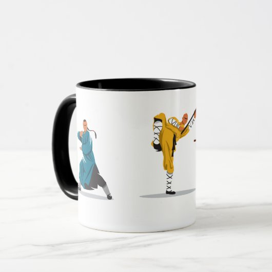 Mug shaolin (Devant gauche)