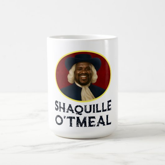 Mug Shaquille avoine drôle mème (Centre)
