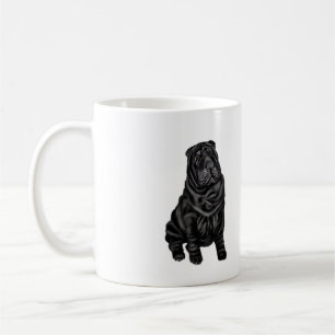 Mug Shar-Pei Chinois - noir