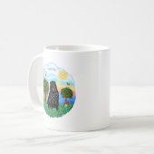 Mug Shar Pei chinois (noir #6) (Devant gauche)