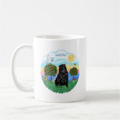 Mug Shar Pei chinois (noir #6) (Gauche)
