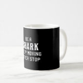 Mug Shark Fin Fish Sea Ocean (Devant droit)